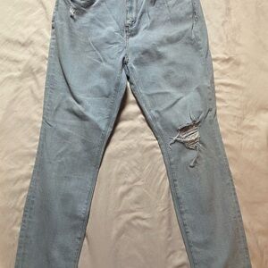 LOFT womens Light Blue Slim Jeans